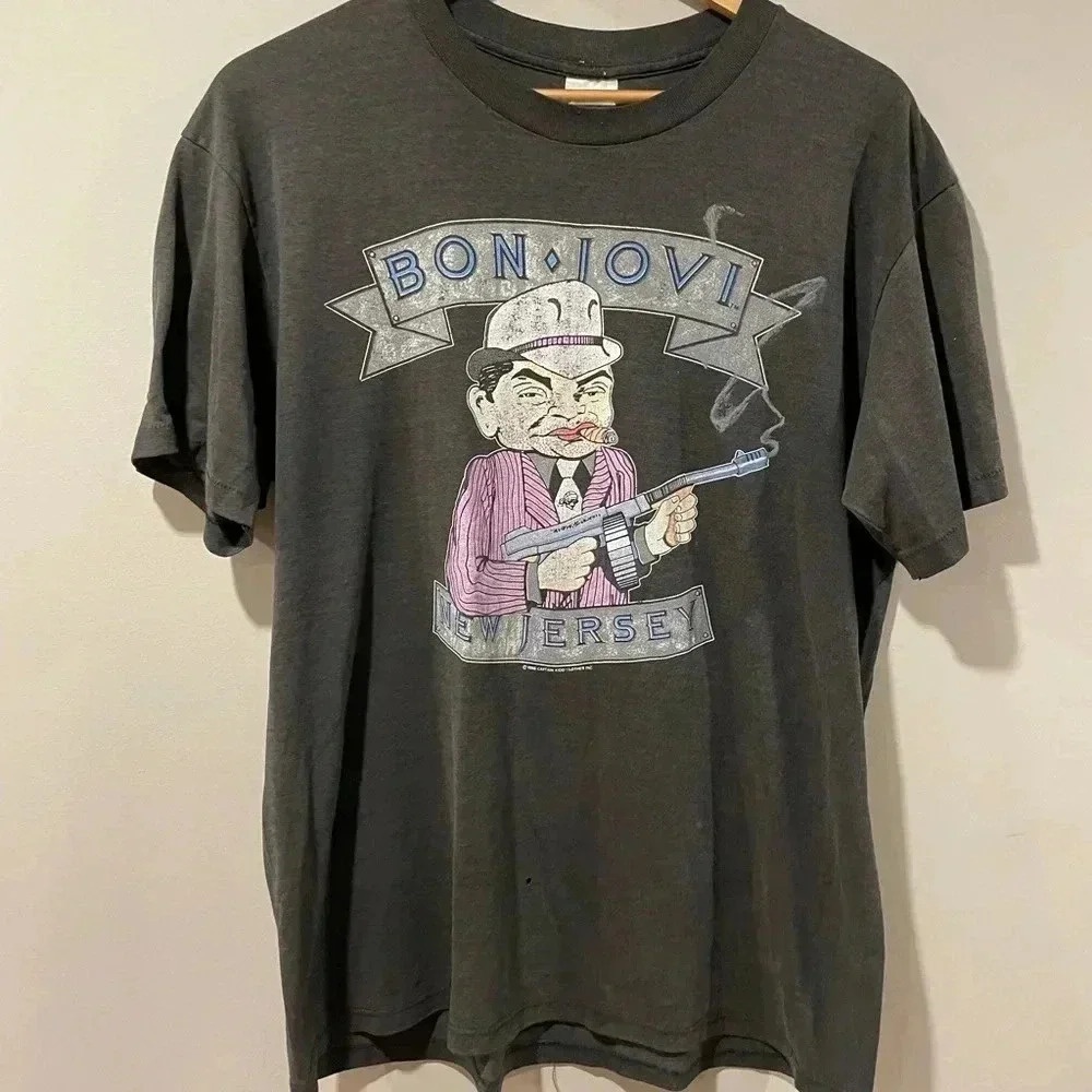 Bob Jovi 1988 New Jersey Concert Shirt  - Rare